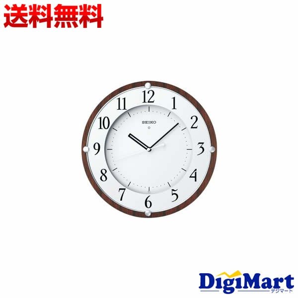 SEIKO セイコー クロック 掛け時計 電波 アナログ 木地 KX373B SEIKO