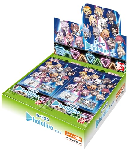 バンダイ (BANDAI) カードダス hololive Vol.3(パック) (BOX)20パック入