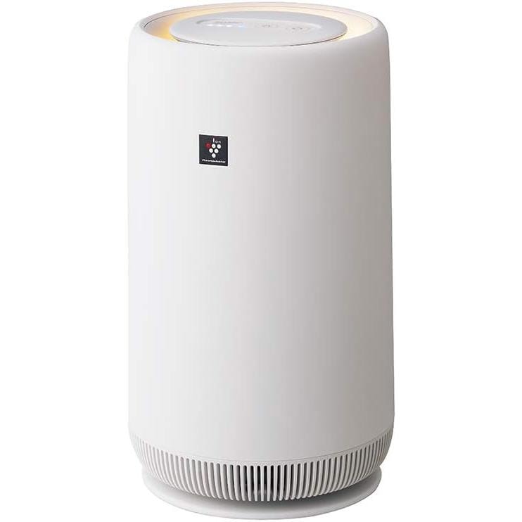 2021年製 シャープ 小型 空気清浄機 プラズマクラスター 7000 スタンダード 6畳 ナイトライト付 コンパクト 2021年モデル ホワイト FU-NC01-W 送料無料