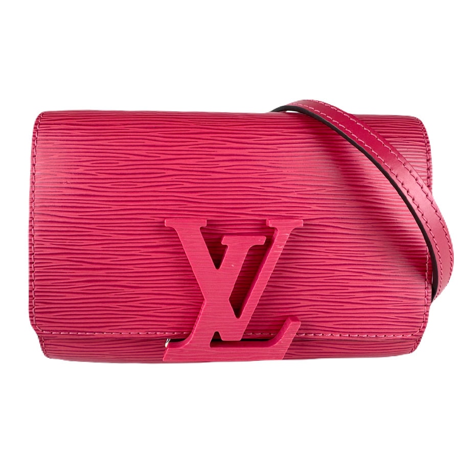 ルイ ヴィトン LOUIS VUITTON ショルダーバッグ エピ ポシェット ルイーズPM エピレザー ピンク シルバー レディース M41105 z8943