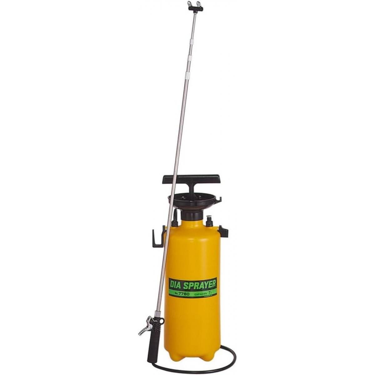 フルプラ ダイヤスプレー No.7720 プレッシャー式 噴霧器 2頭式 伸縮ノズル 7L用 NO.7760 最長3m 4段式