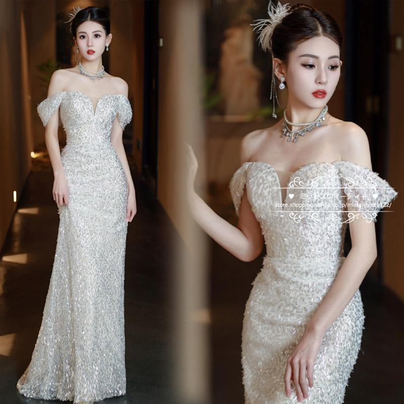 カラードレス パーティードレス イブニングドレス ウェディングドレス ウエディングドレス ステージ 舞台 発表会 演奏会ドレス 結婚式 二次会 花嫁 披露宴 上品