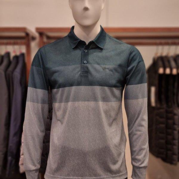 PPTS1904 グラデーションストライプTシャツ