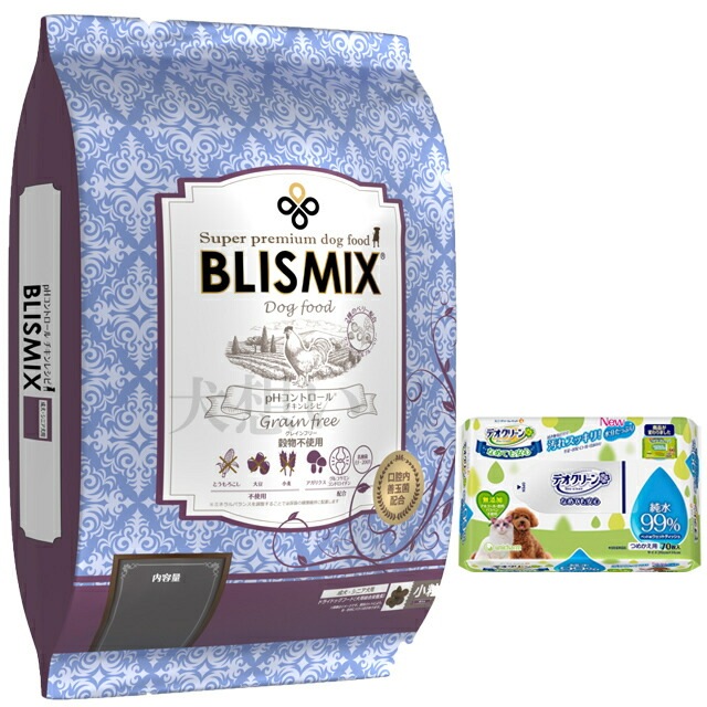 ブリスミックス ドッグ pHコントロール グレインフリーチキン 小粒 6kg【犬想いオリジナルセット】【デオクリーン付】【正規品】 11,435円
