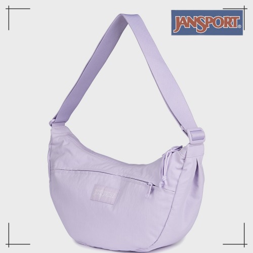 JANSPORT公式 ショルダーバッグ Unfazed Crossbody Large SOFT NYLON PASTEL LILAC