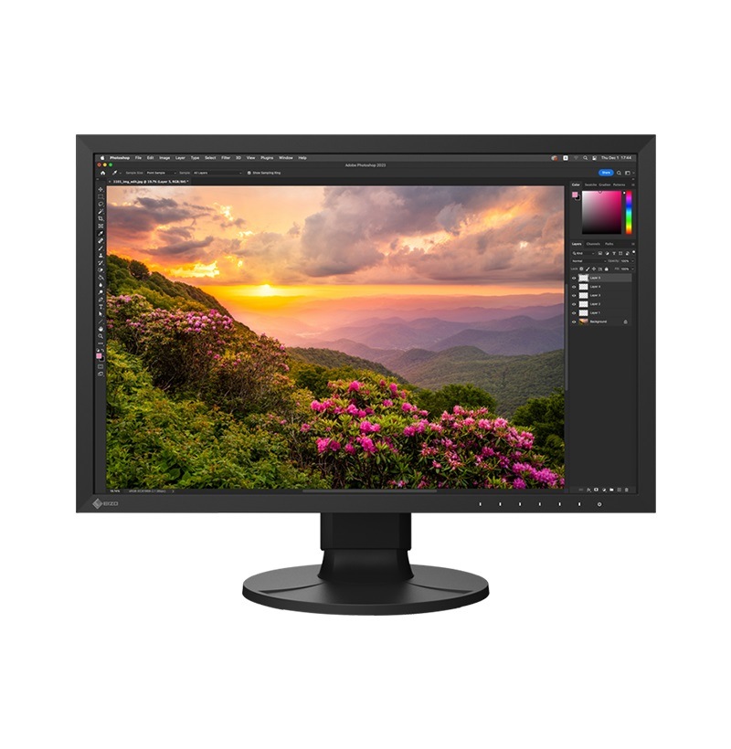 EIZOエイゾー 液晶ディスプレイ(24.1型/IPS/WUXGA 1920×1200/60Hz/19ms/HDMI/DP/USB Type-C/VESA/5年保証)(ブラック) CS2400SB