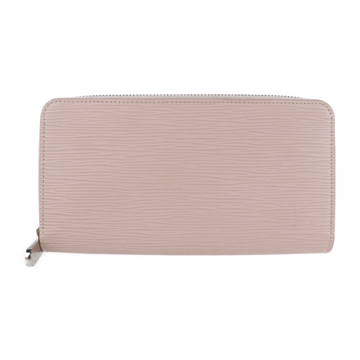 超美品 LOUIS VUITTON ルイ ヴィトン 長財布 M61863 ジッピーウォレット エピ レザー ローズバレリーヌ ピンク系 シルバー金具 ラウンドファスナー ジップアラウンド ビトン 本物長財布