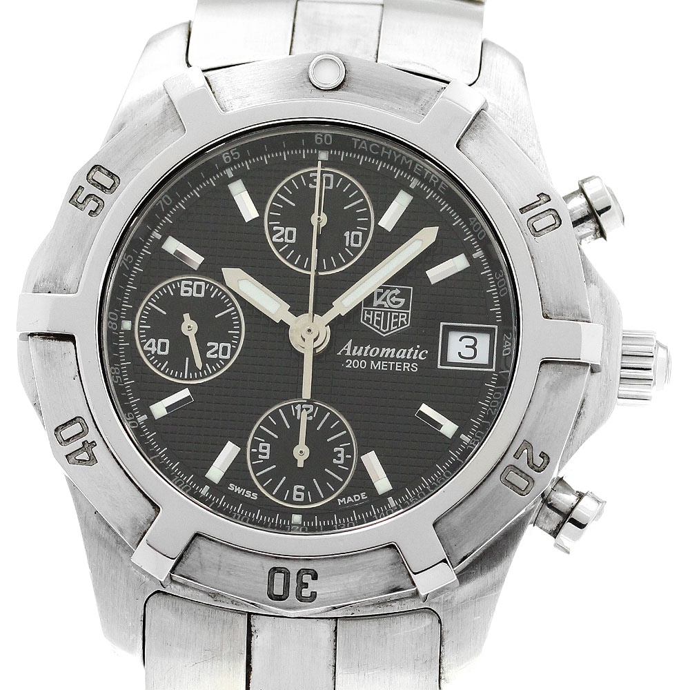 タグホイヤー TAG HEUER CN2111 エクスクルーシブ デイト クロノグラフ 自動巻き メンズ _891899【中古】