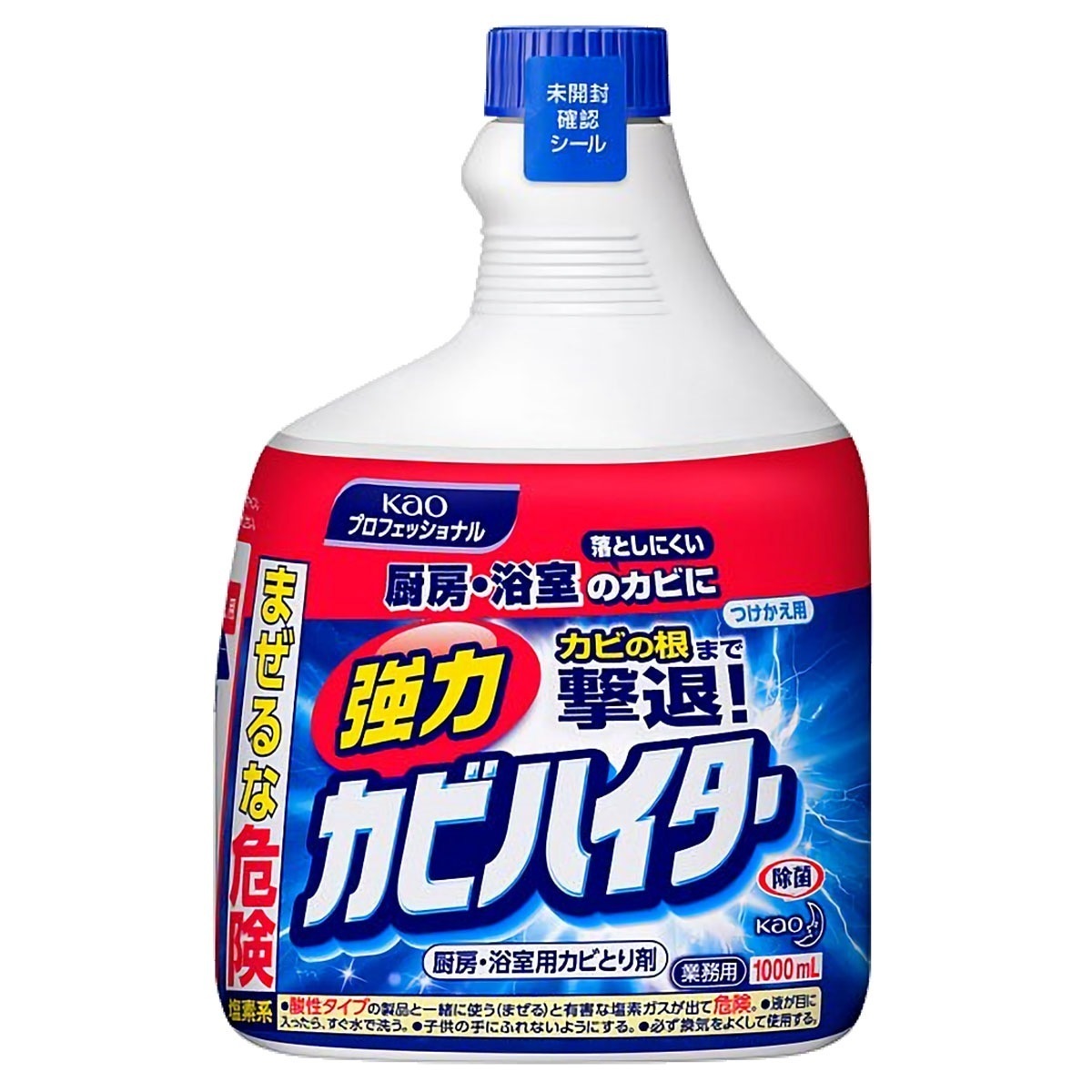 カビ取り用洗浄剤 花王プロフェッショナル 業務用強力カビハイター つけかえ用 1000mL X6本