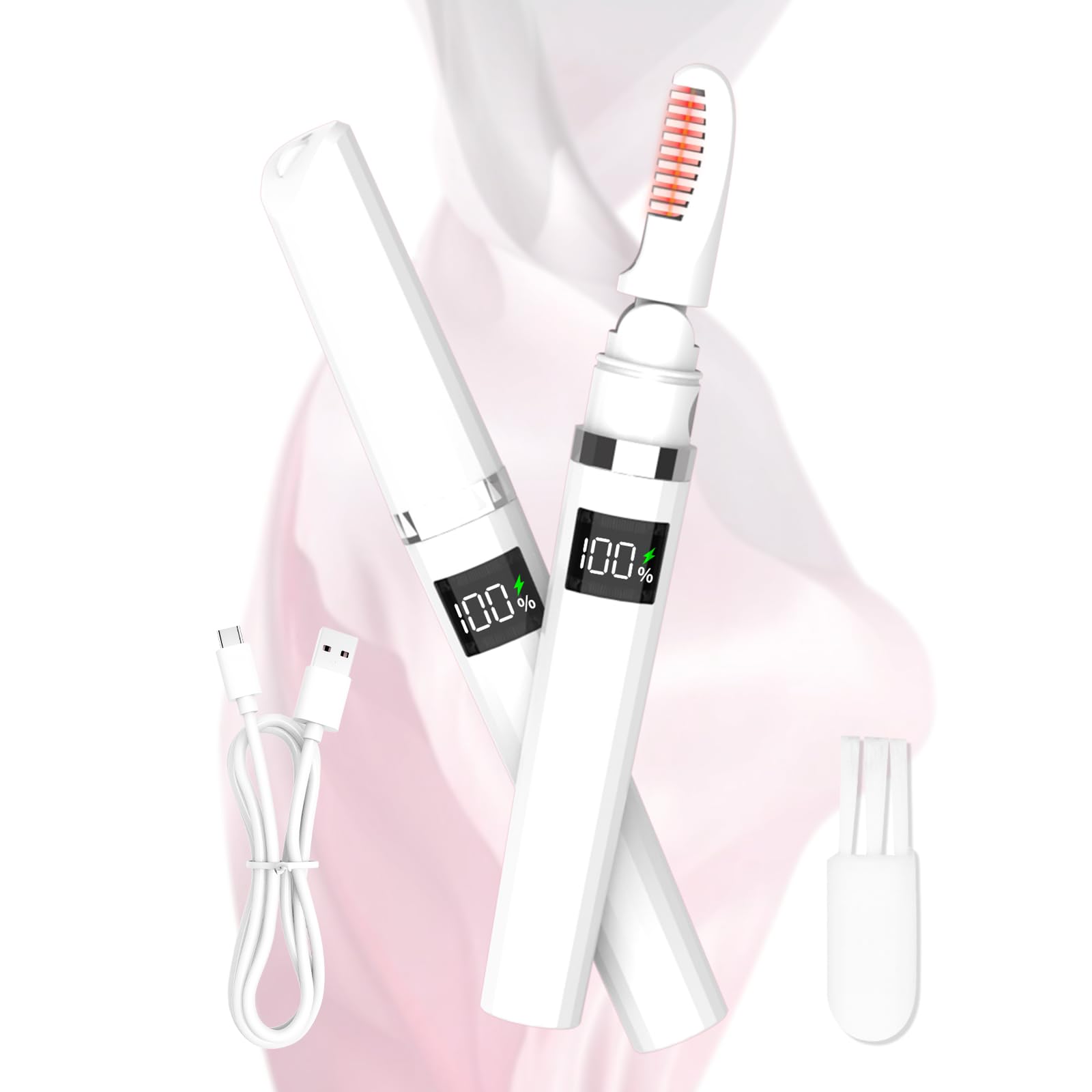 【2024新アップ LED表示＆LEDライト】vioシェーバー ヒートカッター vio 女性 レディースシェーバー 1秒速熱 2倍処理幅 バッテリー残量表示 除毛 電動シェーバー 電気シェーバー US