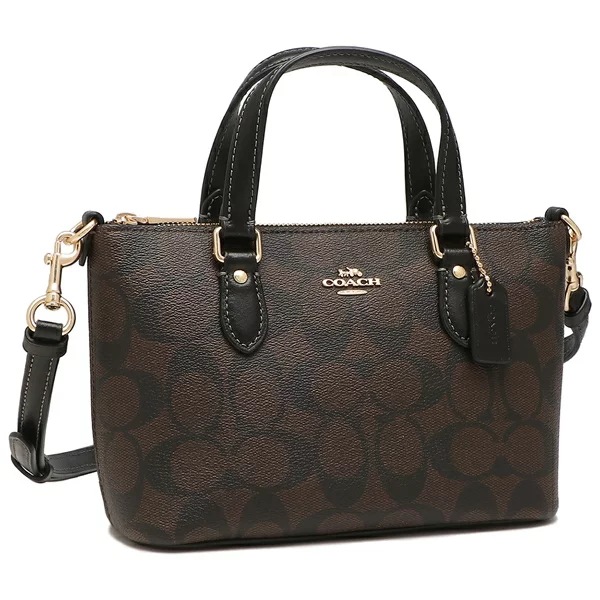 アウトレット ショルダーバッグ シグネチャー ブラウン ブラック レディース CH468 IMAA8