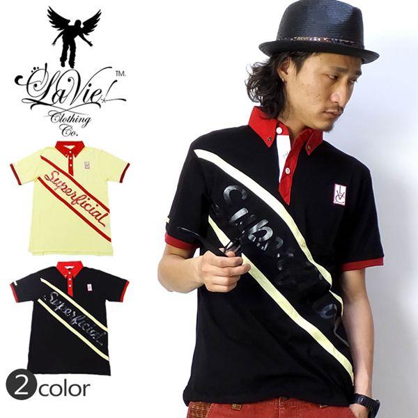 ラヴィクロージング LAVIE CLOTHING ポロシャツ メンズ 半袖 ボタンダウン SUPERFICIAL POLO LT12-043