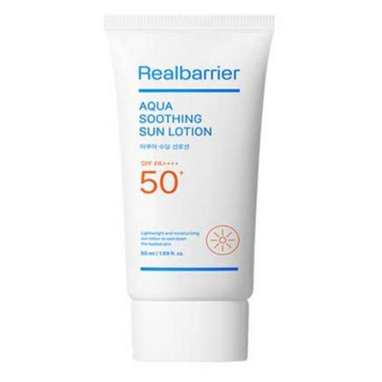 アクア スージング 日焼け止め SPF50+ PA++++ 50ml x 2個 (鎮静/弾力/保湿/栄養供給/活力/しわ防止)