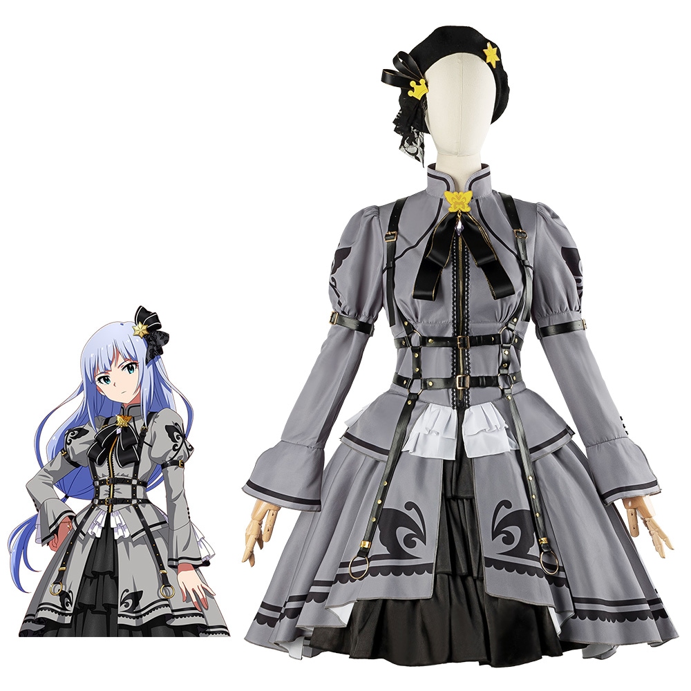 アイドルマスター ミリオンライブ！ プラウド・オブ・ステージ　5周年記念衣装 伊吹翼 最上静香　春日未来　真壁瑞希　菊地真　徳川まつり　横山奈緒　コスプレ衣装