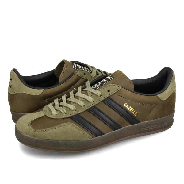 adidas GAZELLE INDOOR アディダス ガゼル ガッツレー インドア メンズ レディース FOCUS OLIVE/CORE BLACK/GUM カーキグリーン IH4772