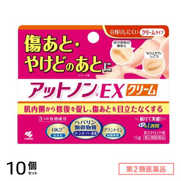 第２類医薬品 アットノンEX クリーム 15g 10個セット