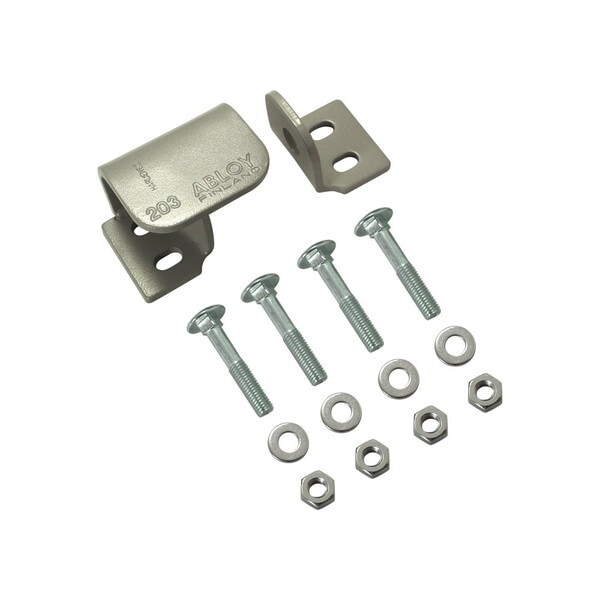 72848 ABLOYロッキングプレート 80mm 左開 1組入