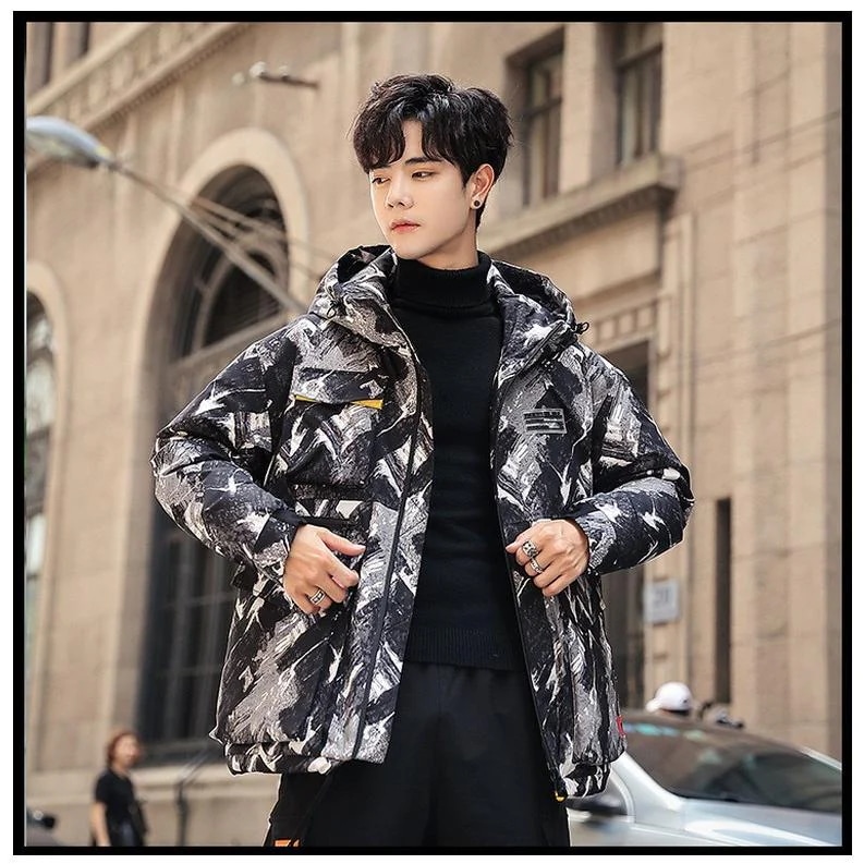 3色 青春 令和 ダウンジャケット メンズ 上品 カッコイイ 青春 カジュアル 防寒 厚手 軽量 秋冬 中綿コート フード付き 中綿 スリム メンズ 冬服 ジャケット