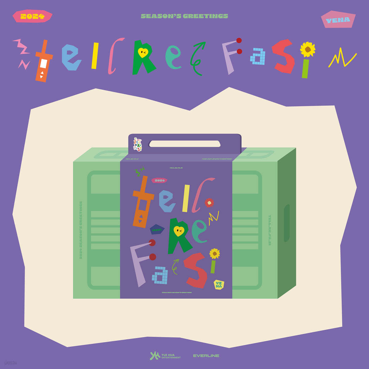 (特典贈呈）YENA 2024シーズングリーティング[Tell,Re,Fa,Si] 12,091円