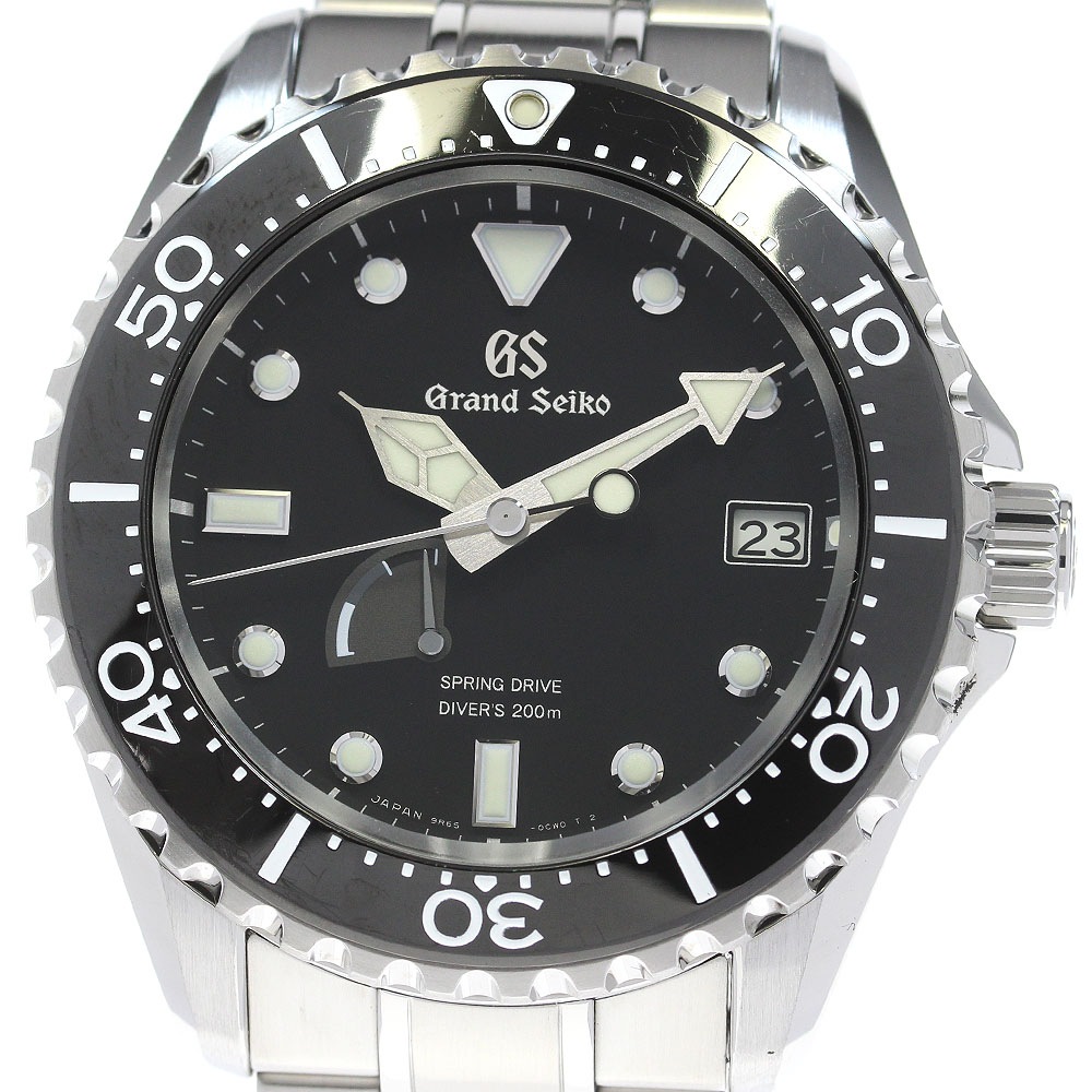 セイコー SEIKO SBGA461/9R65-0ED0 グランドセイコー スポーツコレクション ダイバーズ スプリングドライブ メンズ 箱・保証書付き_861971【中古】