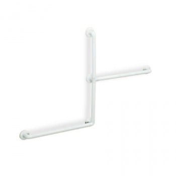 シロクマ どこでも手すりZ形 アイボリ BR-278