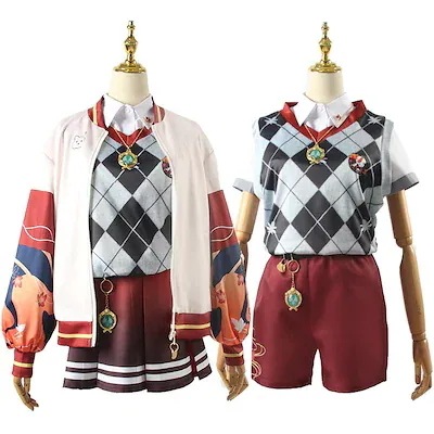 原神 げんしん Genshin 楓原万葉 コスプレ 衣装 日常服 コスチューム 仮装 ステージ服期間限定30%