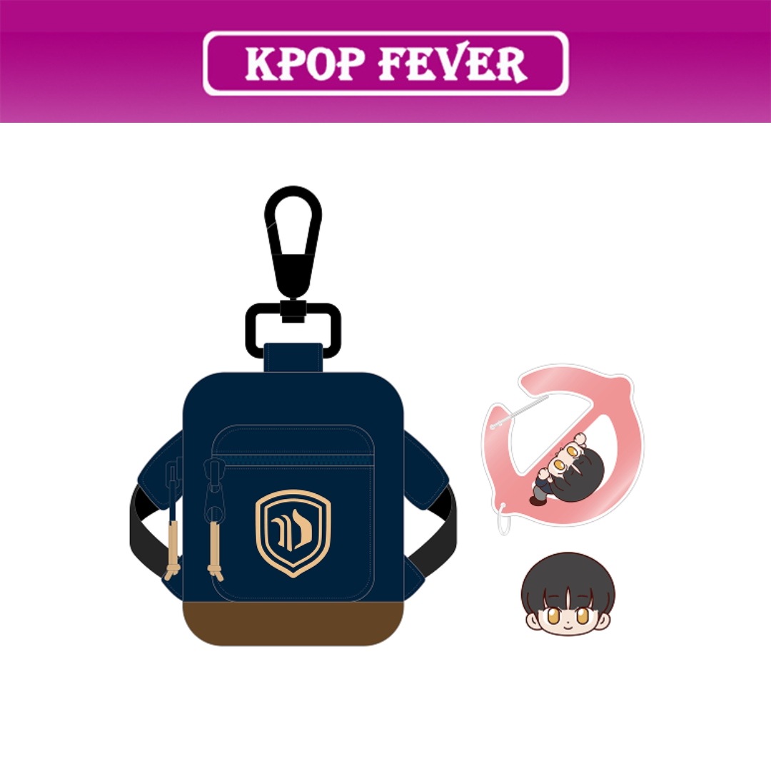 ENHYPEN DARK MOON 2025 NEW OFFICIAL MD / MINIBAG KEYRING DECO SET