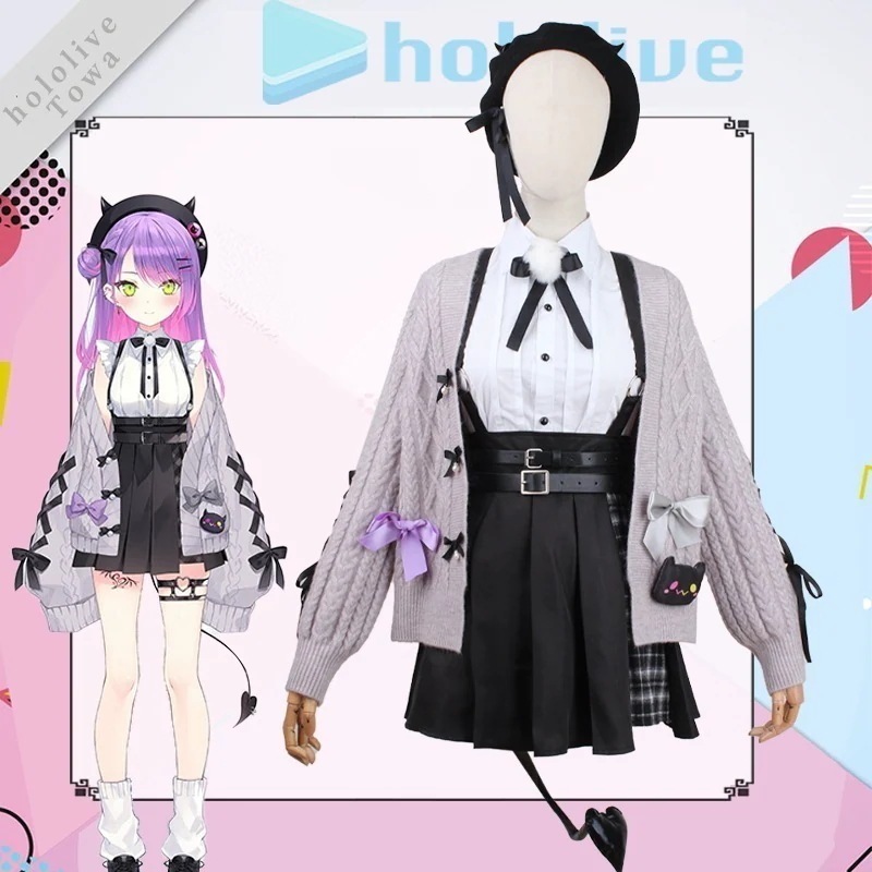 コスプレ衣子大人バーチャル　ホロライブ　常闇トワ　YouTuber　Vtuber　コスプレ　衣
