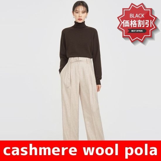 cashmere wool pola knit ニット/セーター/タートルネック/ポーラーニット/韓国ファッション