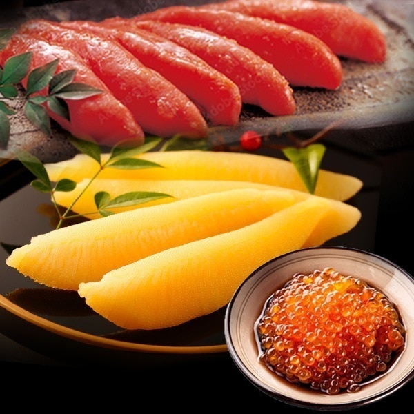 1.7kg 海の恵み贅沢セット 辛子明太子 いくら醤油漬け 味付数の子 かずのこ 数の子 いくら 明太子 魚卵セット おせち お歳暮 小分け 海鮮