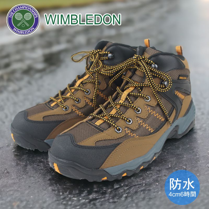 ウィンブルドン スニーカー メンズ 幅広 4Ｅ 履きやすい WIMBLEDON ASAHI トレッキングシューズ ハイカット ウォーキングシューズ シューズ 靴 登山 アウトドア 運動靴 作業靴 父の 5,267円