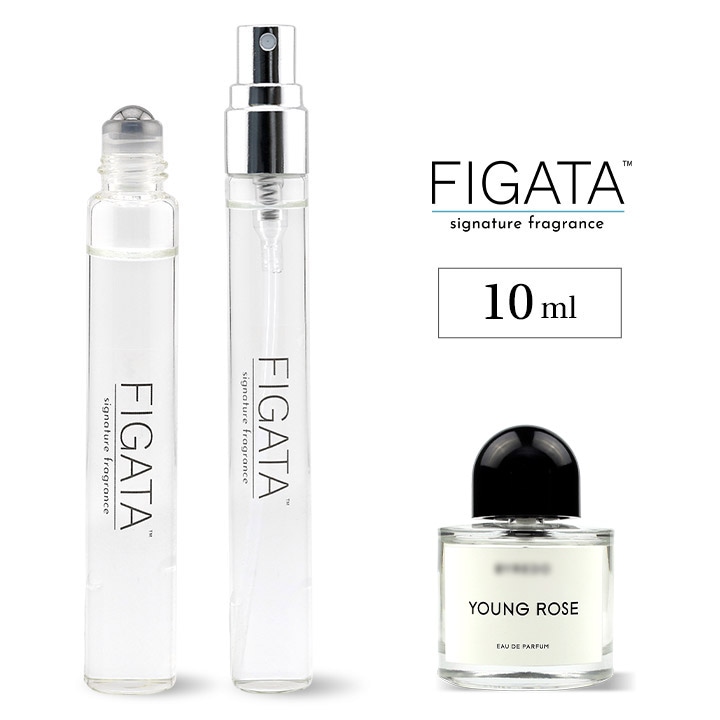 [FIGATA]ミニ香水 原材料/ バイレード ヤングローズ オーデパルファン 香水 お試し 選べる 容量 10ml スプレー ロールオン アトマイザーネコポス