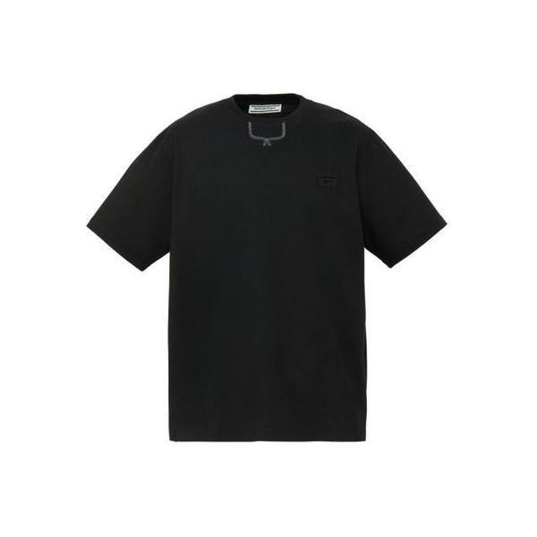 オニツカタイガー半袖Tシャツ 2183B604 001 BLACK DOM