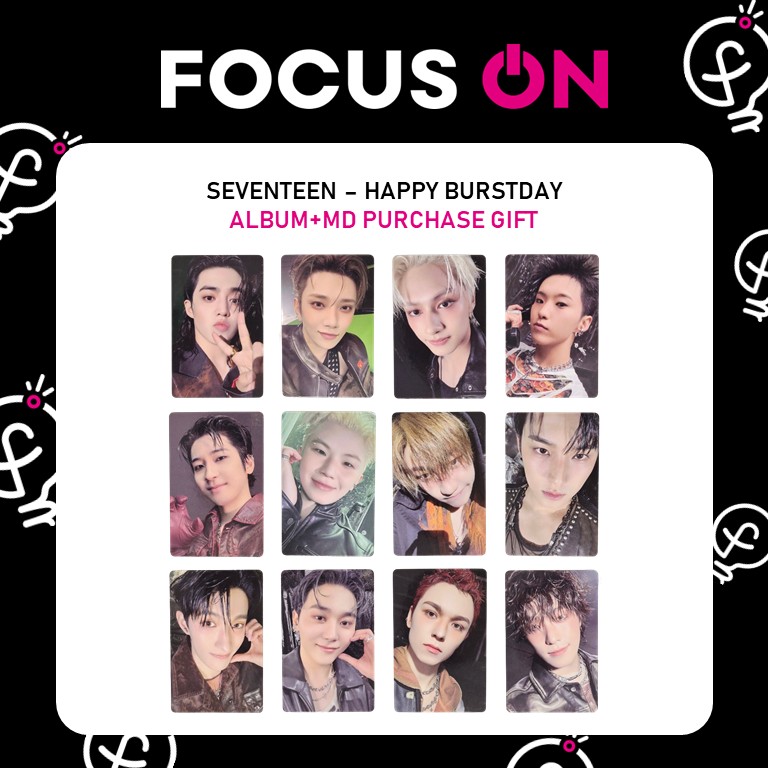 SEVENTEEN HAPPY BURSTDAY WITHMUU POP-UP MD 会場購入公式トレカ PURCHASE GIFT PHOTOCARD