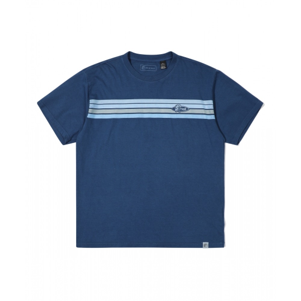オニールメンズオリジナルズフロントストライプショートスリーブ Tシャツ OMTR6I154-930