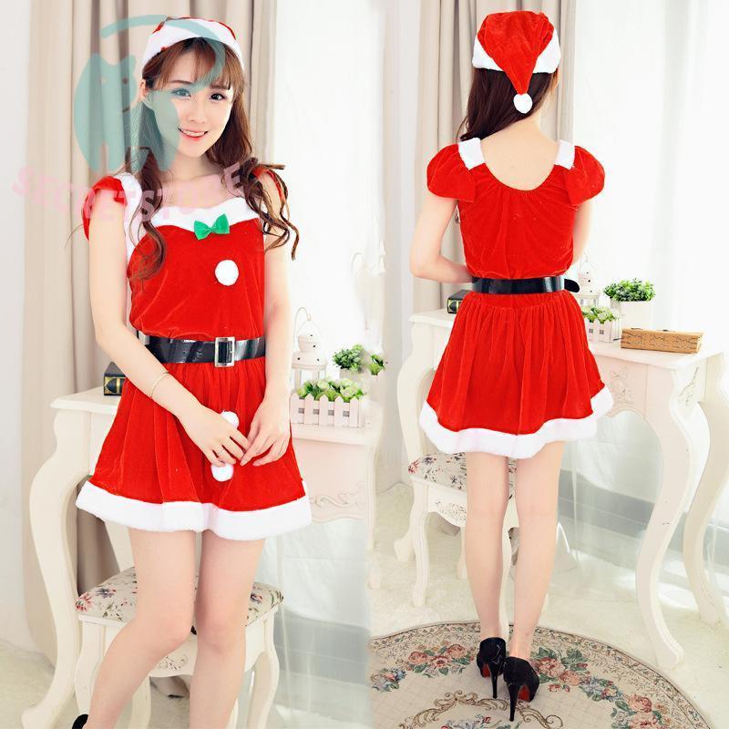 【 2025新作最安値に挑戦】 クリスマス衣装 可愛い 変装 制服 サンタクロース レディース パーティー コスプレ バニーガール コスプレ サンタ衣装 クリスマス コスチューム サンタ服