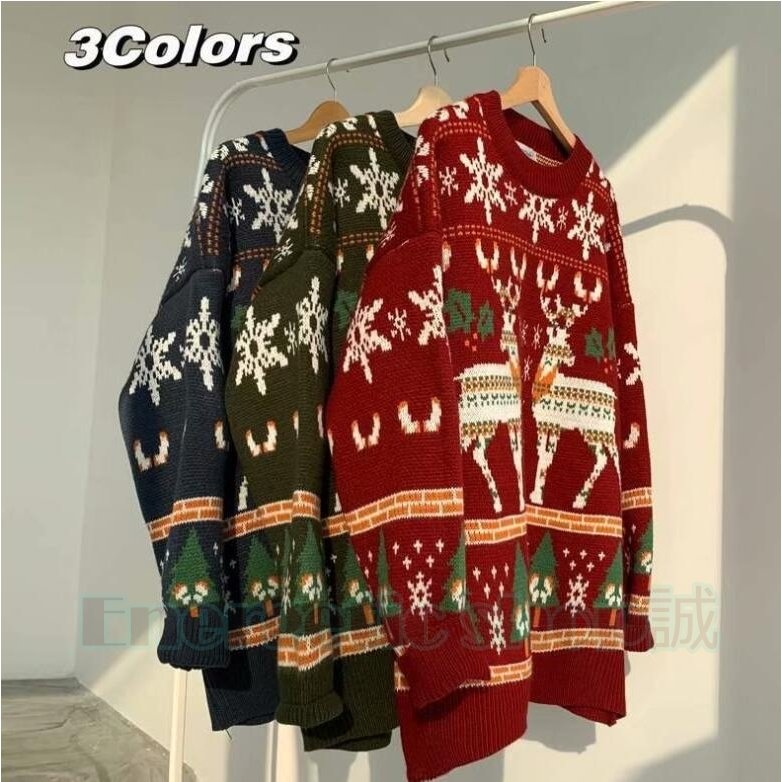 ペアルック ニットセーター 【SALE／64%OFF】 クリスマス カップルセーター セーター スリムセーター メンズ 世界の ト 厚手