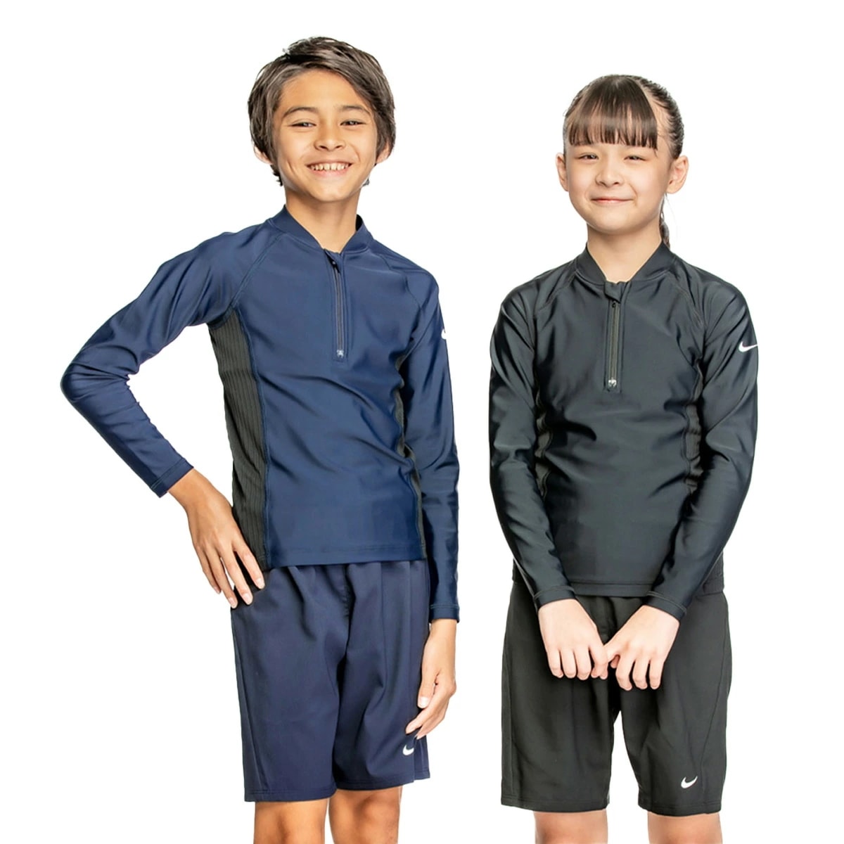 水着 キッズ SWIM UNISEX ロングスリーブ セットアップ ユニセックス スイミングウエア スイムウェア 子ども 男女兼用 セパレート 長袖 スクール水着 水泳 プール 小学生 中学生 5,821円