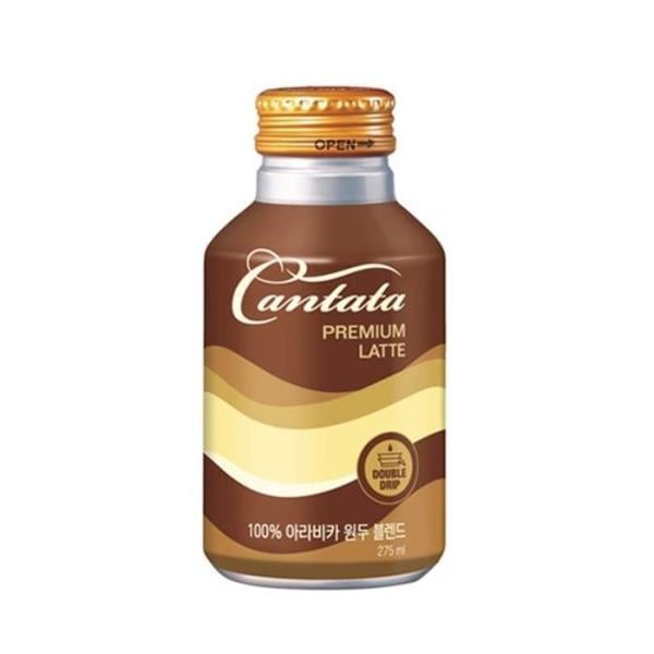 カンタータ プレミアムラテ 275ml 24缶 4,771円