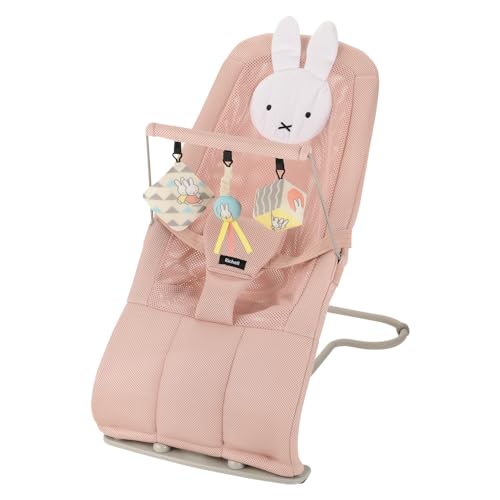 リッチェル ミッフィー バウンシングシート おもちゃ付G ピンクベージュ 1カ月頃24カ月頃