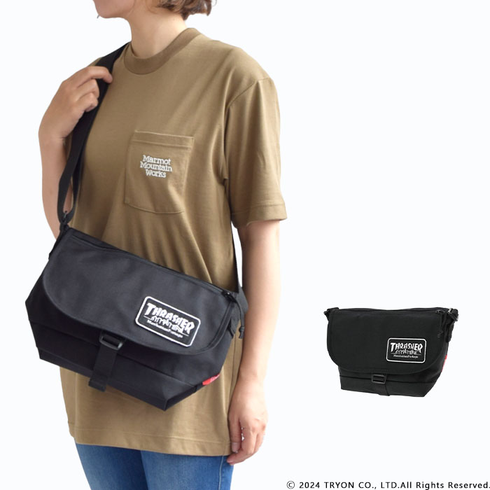 ショルダーバッグ スラッシャー メンズ レディース ユニセックス フリーサイズ オールシーズン 限定商品 ブラック 黒 MP1605JRFZPEPTHRASHER