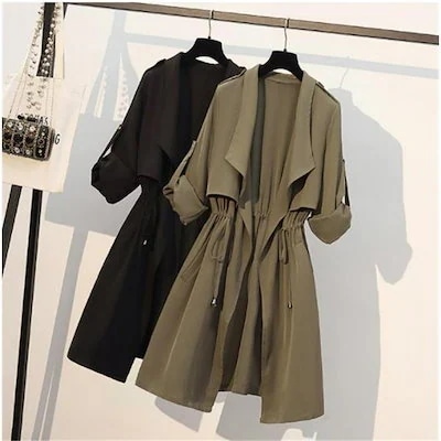 レディース服 コート ロングコート トレンチコート トップス オーバーコート レディース チュニック30%までに制限