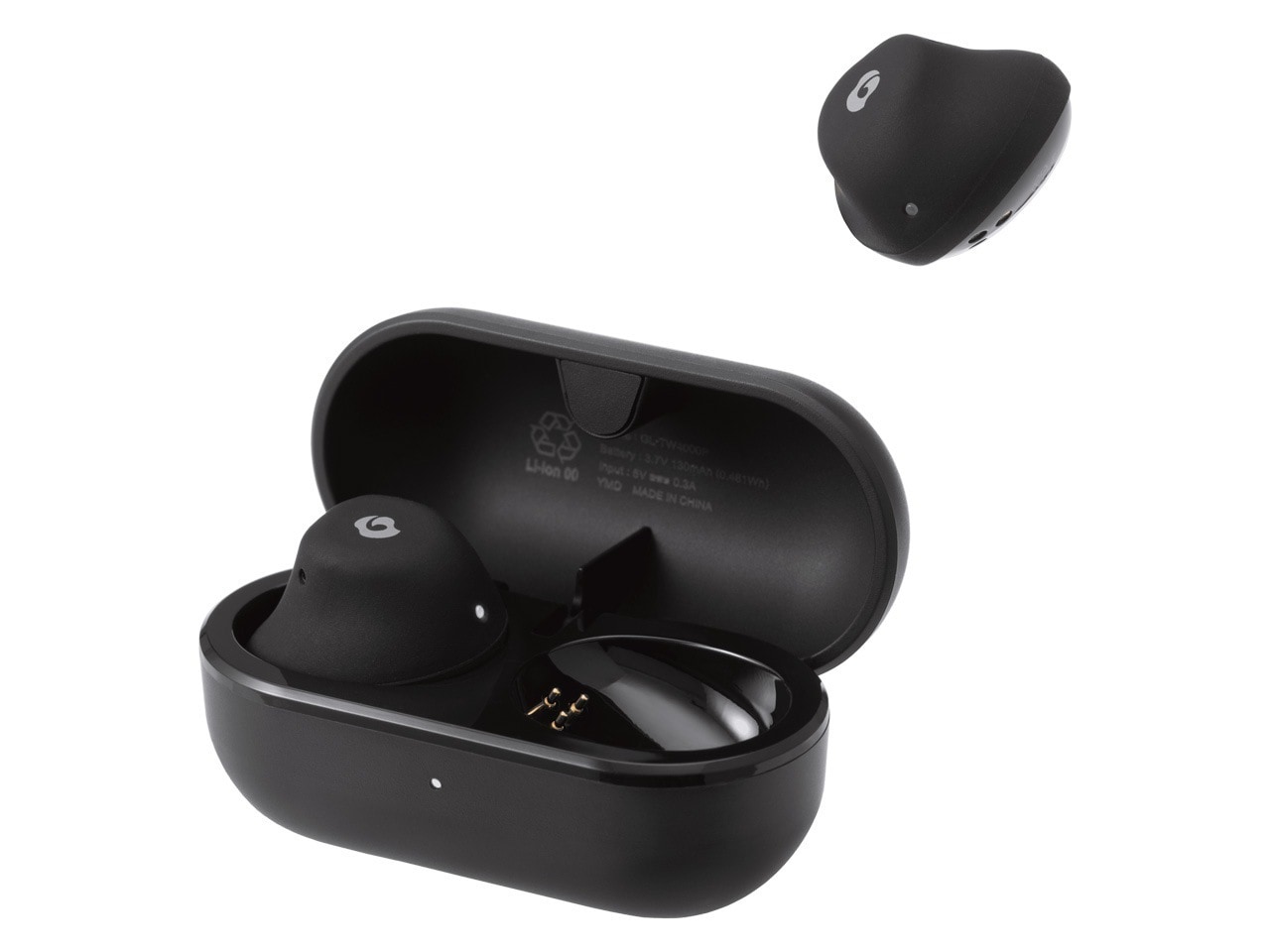 GLIDiC mameBuds TW-4000P GL-TW4000P-BK [ブラック]完全ワイヤレスイヤホン