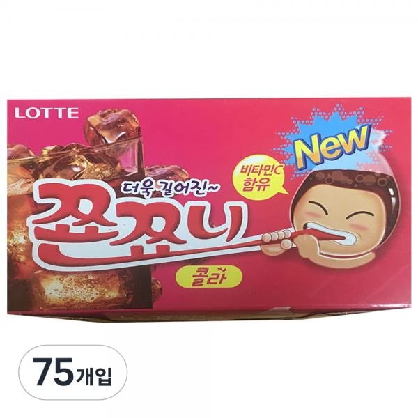 ロッテ製菓 チョンチョニコーラ 롯데제과 쬰쬬니 콜라