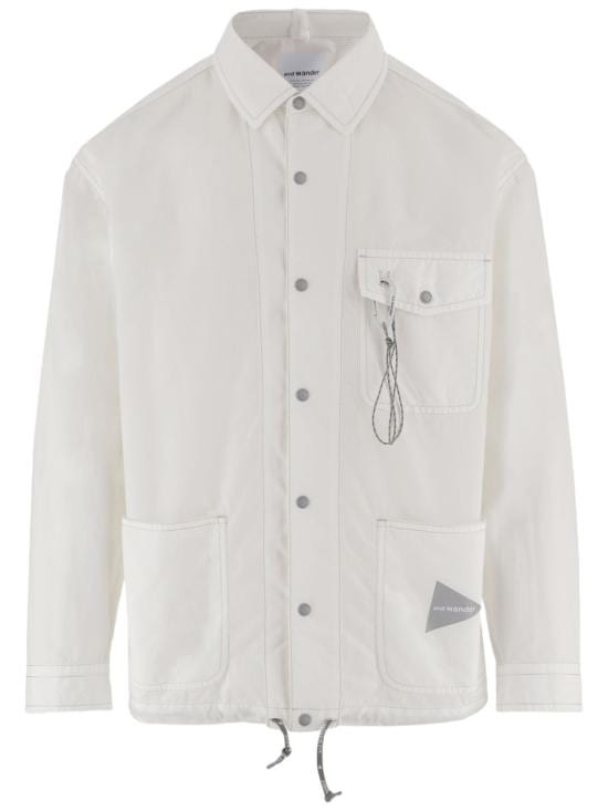 AND WANDER Men Jacket 5746183059030 White