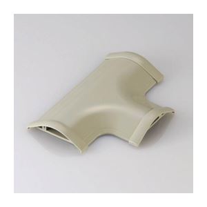 (まとめ)エレコム T型分岐(ベージュ) LD-GAT47(×5セット)