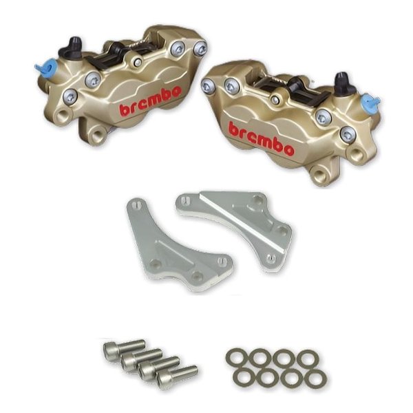 4PキャリパーKIT bremboキャスティング GD WQ24-13005SV