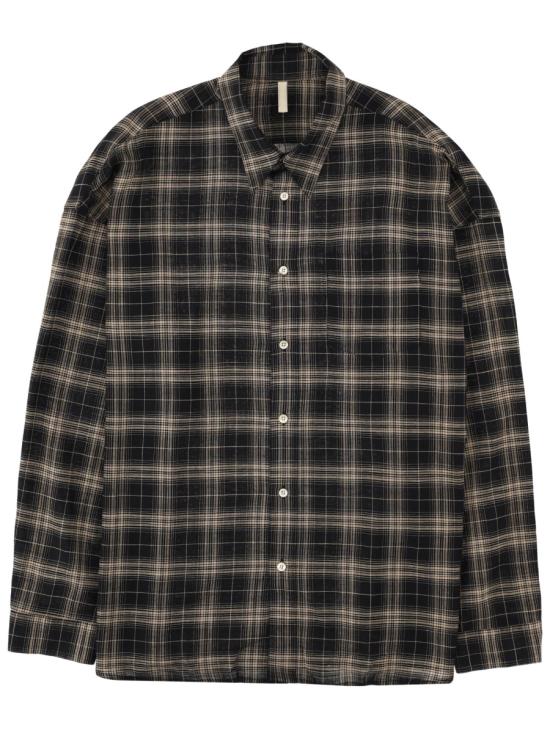 SUNFLOWER Men Long Tops 1302 999 BLACK
