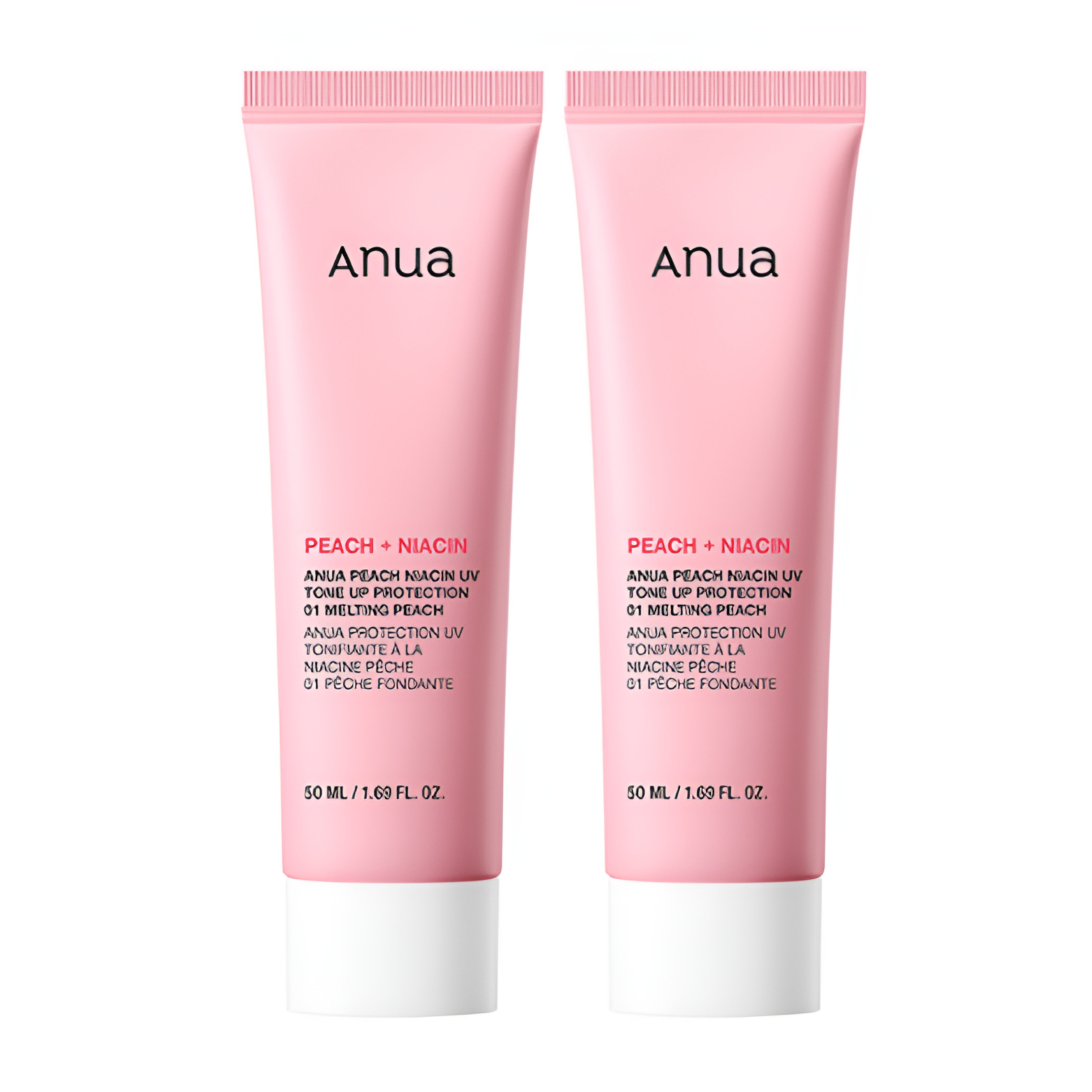 [UVエイジング] 桃 ナイアシン UV トーンアップ プロテクション 50ml ダブル企画.1+1