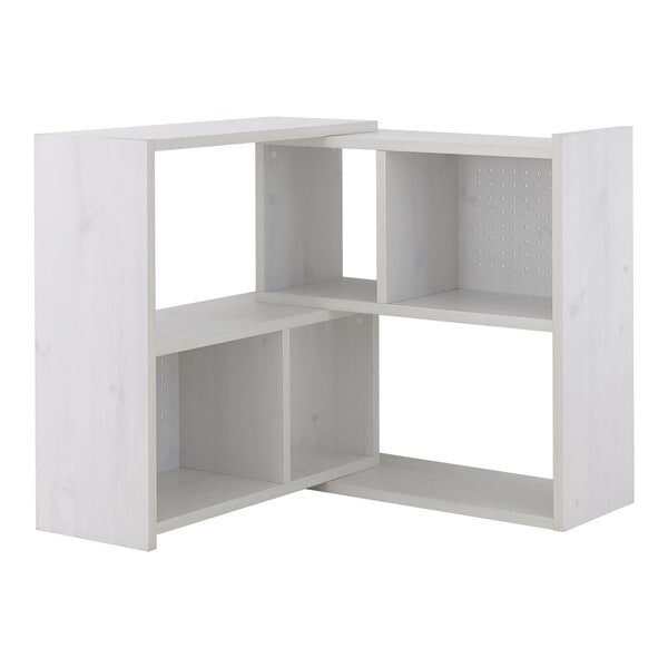 LK80-80SSR ライク伸縮ラック WW ホワイト メーカー直送